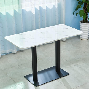 Mesa de Comedor de Estilo Contemporáneo, Muebles de Interior para Tiendas, Cocina, Restaurante, Cafetería, Mesa de Mármol para Comedor, Decoración del Hogar - Product Image 3