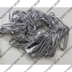 Noeud d'épée fabriqué à la main cordon de Style argenté conception de gland fin pour l'équipement de défense personnelle Regalia Performances Cosplay robes - Product Image 5