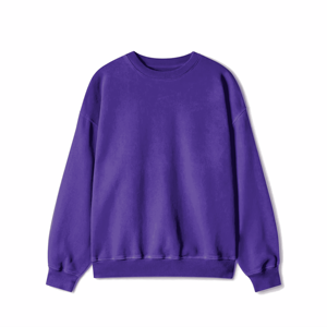 Mens <b>Plain</b> <b>Sweatshirt</b> High Quality Cotton Fleece Soft Warm Winter Crewneck <b>Sweatshirt</b> For Men Streetwear Fashion - Product Image 1