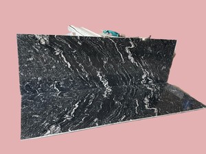 Dalle de granit noir flammé céramique de haute qualité Soon Ceramic Cloud pour comptoirs modernes, revêtements muraux, revêtements de sol et espaces extérieurs (Gujarat) - Product Image 3