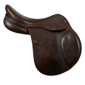 Silla de montar para caballo de cuero de grano completo marrón, la más vendida, con asiento cómodo para viajes de larga distancia, disponible a un precio asequible. - Product Image 5