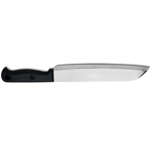 Cuchillo de Carnicero de Acero Inoxidable con Mango Negro, Hoja Ancha, Profesional para Cortar Carne, Cuchillo de Chef Resistente para Cocina - Product Image 3