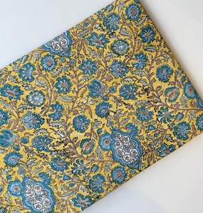 Nueva Tela de Algodón Orgánico Indio con Estampado Floral de Verano, Tela Ecológica para Coser Vestidos, Edredones, Cortinas y Fundas para Niños - Product Image 3