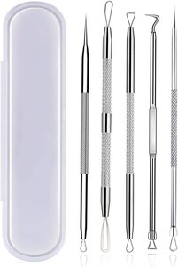 Extractor de Puntos Negros de Doble Punta, Aguja para Eliminar Acné, Limpiador Facial de Poros, Instrumento de Belleza de Acero Inoxidable - Product Image 3
