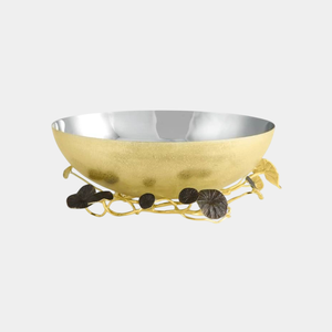 Bol décoratif vintage en aluminium en forme de coquille, bleu ciel, fait main, sous glaçure, pour la décoration de table à la maison - Product Image 4