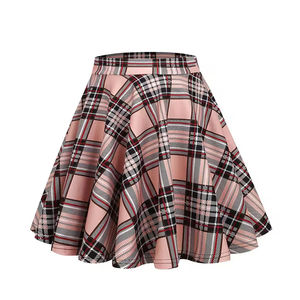 Jupe longue décontractée pour femme en jean de coton délavé avec boutons sur le devant, coupe ample, style tendance - Product Image 2