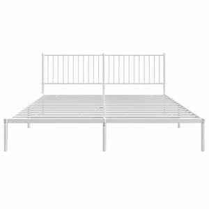 Base de Cama Doble de Acero con Recubrimiento en Polvo Blanco, Categoría de Productos de Camas Metálicas - Product Image 5