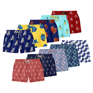 Pantalones cortos de playa de verano para hombre, color sólido, a la moda, con doble bolsillo, cintura elástica, pantalones cortos de playa cómodos y frescos - Product Image 1