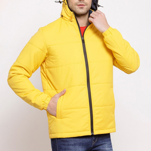 <b>Men's</b> <b>Lightweight</b> Full Zip Water-Resistant Puffer <b>Jacket</b> Winter Quilted Lined Winter Coat Design Your Own - Product Image 4