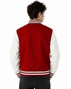 <b>Men's</b> Casual <b>Leather</b> <b>Jacket</b> with Stand Collar and Zipper Front Breathable Windproof Winter Design - Product Image 5