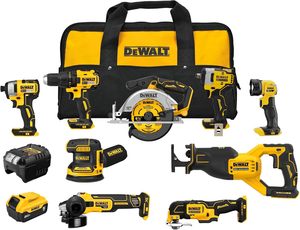 Buen <span class=keywords><strong>Precio</strong></span> en Herramientas Eléctricas <span class=keywords><strong>DEWALT</strong></span> <span class=keywords><strong>20V</strong></span> MAX 5Ah Sin Escobillas, Juego de 9 Piezas con <span class=keywords><strong>Cargador</strong></span> de Batería - Product Image 4