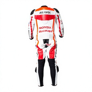 ชุดแข่งมอเตอร์ไซค์ Marc Marquez MotoCP รุ่น Zonda 1 ชิ้น ทำจากหนังวัว/หนังจิงโจ้ สำหรับขับขี่มอเตอร์ไซค์/จั๊มสูท MotoCp/ชุดสำหรับนักขี่มอเตอร์ไซค์ระดับมืออาชีพ - Product Image 2