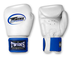 Guantes Twins de Piel para Muay Thai, Fabricante Personalizado, Guantes de Boxeo para Sparring, Guantes de Boxeo Personalizados con Impresión - Product Image 4