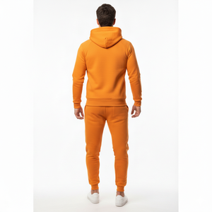 Conjunto de Sudadera y Pantalones Deportivos Unisex de Invierno Personalizado con Lavado Ácido, Pedrería y Cremallera, de Alta Calidad - Product Image 6