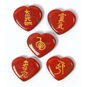 Cristal Reiki Pierres de Guérison Gravé Chakra Pierre 7 Chakra Collé Gravé Reiki Set en ligne fournitures authentiques Ensemble de cristaux Reiki - Product Image 5