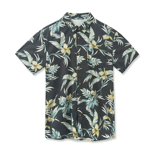 Camisas Hawaianas con Nuevos Diseños, Camisas Personalizadas de Alta Calidad para Hombre, Camisa con Estampado de Flores para Hombre - Product Image 1