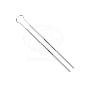 Elevadores Dentales Equinos para Periodoncia, Juego de 2 Piezas, Acero Inoxidable, Mano Derecha e Izquierda, Herramienta Dental de 13 Pulgadas - Product Image 1