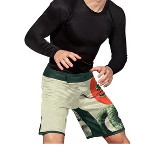 Shorts de combat MMA personnalisés de qualité supérieure, shorts MMA OEM, fermeture velcro, taille élastique, shorts MMA aux meilleurs prix - Product Image 3