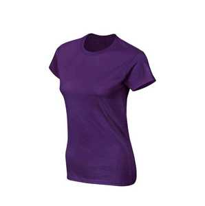 Women Regular Fit T-Shirt Soft Cotton Crew Neck Short Sleeve Casual Everyday Basic <b>Top</b> for Comfortable Daily Wear - Product Image 4