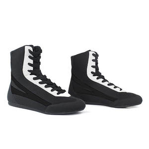 Calzado de Boxeo Profesional con Cierre de Cordones, Diseño Flexible, Opciones Personalizables, Calzado Atlético Ligero para Entrenamiento - Product Image 4