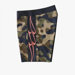New Classic High Quality 100% Cotton Solid Swim <b>Board</b> Shorts Eco-Friendly Quick Dry Summer Casual Custom OEM/ODM Service - Product Image 5