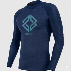 Custom Breathable Long MMA Private Label <b>Compression</b> Rash Guard <b>Shirt</b> UPF50 Protection Polyester/Nylon Silk Screen Printed 240g - Product Image 2