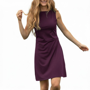 Vestidos Deportivos de Tenis Personalizados para Mujer, Sin Mangas, Transpirables, de Poliéster, Ajustados, para Gimnasio, Fitness, con Nombre de Equipo, Faldas de Verano para Damas - Product Image 1