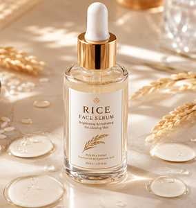 Sérum Visage au Riz avec Acide Hyaluronique et Niacinamide – Éclaircissant, Hydratant et Anti-Acné pour un Effet Peau de Verre – Vente en Gros - Product Image 2
