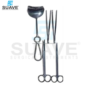 ชุดเครื่องมือผ่าตัดใหญ่ ปี 2023 ทำจากสแตนเลสคุณภาพสูง ใช้ซ้ำได้ SUAVE SURGICAL INSTRUMENTS - Product Image 6