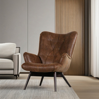 Canapé convertible Chesterfield monoplace extensible Blue Ocean 2025 en bois rafraîchissant, style moderne, pour salon et école