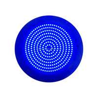 Lumière LED de piscine murale étanche IP68 en ABS bleu avec télécommande