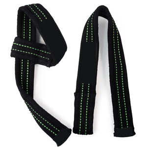 Weight Lifting Wrist <b>Straps</b> Breathable Waterproof Non-Slip <b>Adjustable</b> Advanced New Design Neoprene Leather Gym Training - Product Image 4