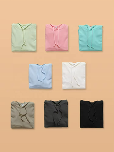 Sudaderas con Capucha para Hombre, Tallas Grandes, Personalizadas al por Mayor, 350 g/m², Mezcla de Algodón, con Forro de Felpa Francesa - Product Image 5