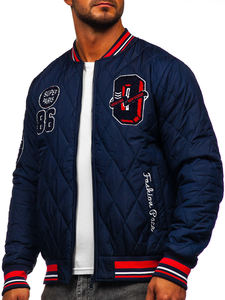 Veste bomber homme en polyester de haute qualité, coupe décontractée, à fermeture éclair, séchage rapide, pour l'hiver, vente en gros - Product Image 6