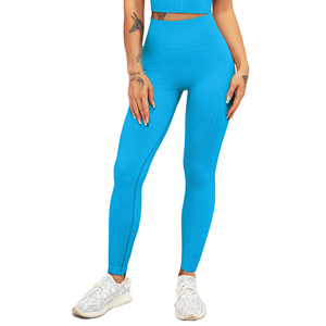 Ropa Deportiva con Logotipo Personalizado, Leggings de Yoga Ajustados, Leggings de Gimnasio de Cintura Alta de Algodón y Elastano para Mujer - Product Image 6