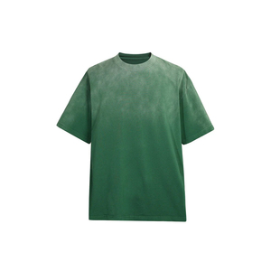 T-shirt Premium Homme en Coton Délavé à l'Acide, Imprimé Personnalisé, Style Streetwear Hip Hop Vintage, Vente en Gros, T-shirt Tendance Effet Vieilli et Délavé - Product Image 5