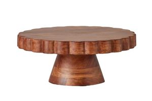 Birthday Parties or New Year Christmas Celebration Anniversary Parties Usage Handmade Decorative Wood Cake Stand Usage - Product Image 6