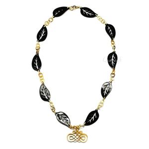 Collar de Cuerno Unisex Ecológico, Estilo Cadena de Eslabones, Modelo de Fabricación Vietnamita, Aniversario - Product Image 1