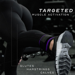Fitness Weightlifting <b>Ankle</b> Straps Durable Lower Body Workout <b>Supports</b> for Strength and Conditioning Programs - Product Image 2