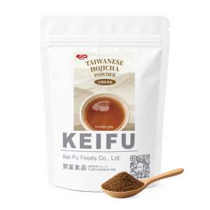 Poudre de Hojicha taïwanaise certifiée HACCP/HALAL KEI FU 500g pour Bubble Tea et pâtisserie, durée de conservation de 24 mois - Product Image 1