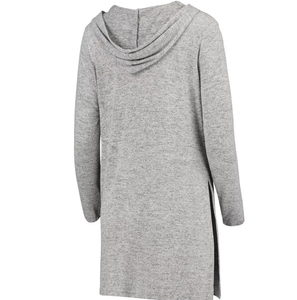 Women <b>Long</b> Sleeve Knitted <b>Cardigan</b> With Pockets Solid Color Casual Open Front Sweater Full <b>Length</b> Anti-Pilling Acrylic Material - Product Image 3