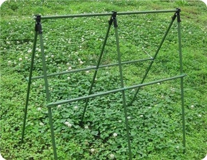 Plastic Coated Steel <b>Stake</b> with Modern Design for Durable Climbing Plant Support - Product Image 3