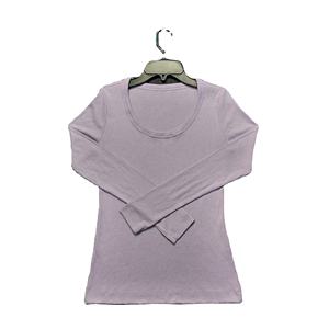 High Quality Factory Made Slim Fit Women's Solid T Shirts Fashionable Plus Size Stylish Casual Solid Color T Shirts For Women - Product Image 1
