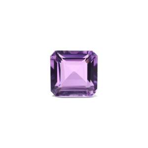 Emerald Cut Amethyst 9.1 Carat Loose Gemstone for Fine Jewelry 11mm - Product Image 1