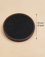 Ensemble de sous-verres en mosaïque faits à la main avec support décoratif, sous-verres géométriques incrustés pour la décoration de table à la maison