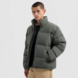 Chaqueta de Invierno para Hombre, Acolchada, con Capucha, Abrigo Grueso y Cálido, Chaqueta Ligera Acolchada para Hombre, Ropa de Invierno - Product Image 4