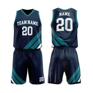 Conjunto de Uniforme de Baloncesto Unisex, Cuello Redondo, Sin Mangas, Verde, Secado Rápido, Transpirable, Talla Grande, Nombre del Equipo Personalizado, 100% Poliéster - Product Image 1