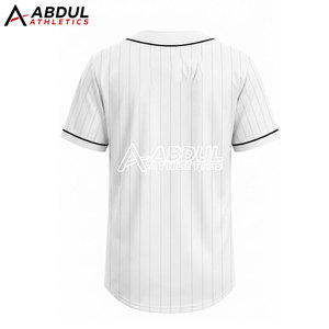 Maillot de baseball pour hommes, matériau respirant à séchage rapide, parfait pour l'entraînement en plein air et les jeux d'équipe, design durable - Product Image 3