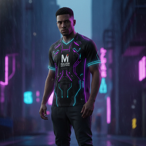 Ensemble de maillots de football sublimés de haute qualité, uniforme de football personnalisé, tissu en maille respirant, équipement d'équipe, vêtements de sport pour le jour du match - Product Image 6