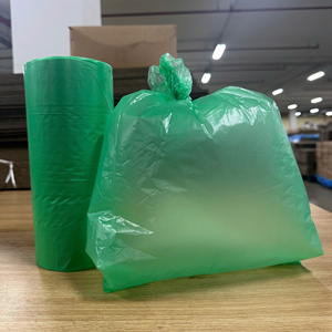 Bolsas de Plástico Biodegradables de HDPE con Refuerzo Lateral en Rollo con Asas Impresas para Compras al por Menor y Supermercado - Product Image 4